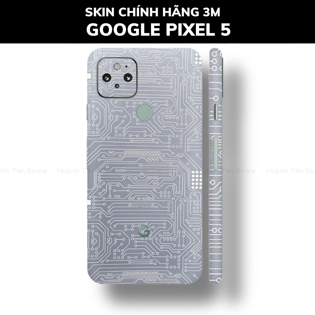 Skin 3m Google Pixel 5, Pixel 5A, Pixel 4A, Pixel 4A 5G full body và camera nhập khẩu chính hãng USA phụ kiện điện thoại huỳnh tân store - Electronic White 2021 - Warp Skin Collection