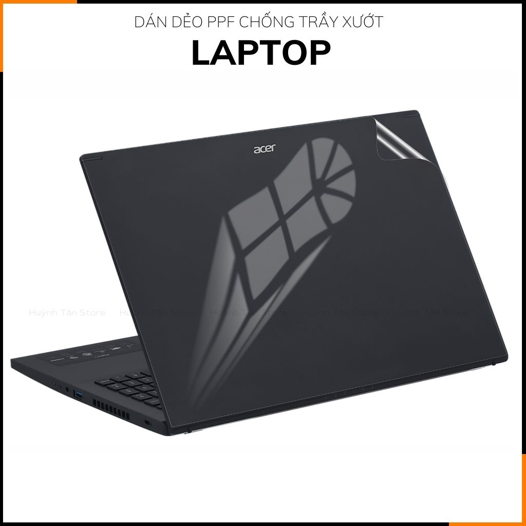 Dán dẻo PPF laptop asus, dell , acer, hp, msi trong suốt hoặc nhám chống trầy xướt, bảo vệ phụ kiện điện thoại huỳnh tân store