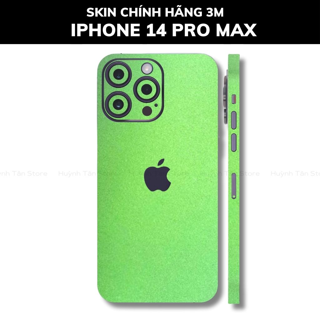 Skin 3m Iphone 14, Iphone 14 Pro, Iphone 14 Pro Max full body và camera nhập khẩu chính hãng USA phụ kiện điện thoại huỳnh tân store - Oracal Green Brown - Warp Skin Collection