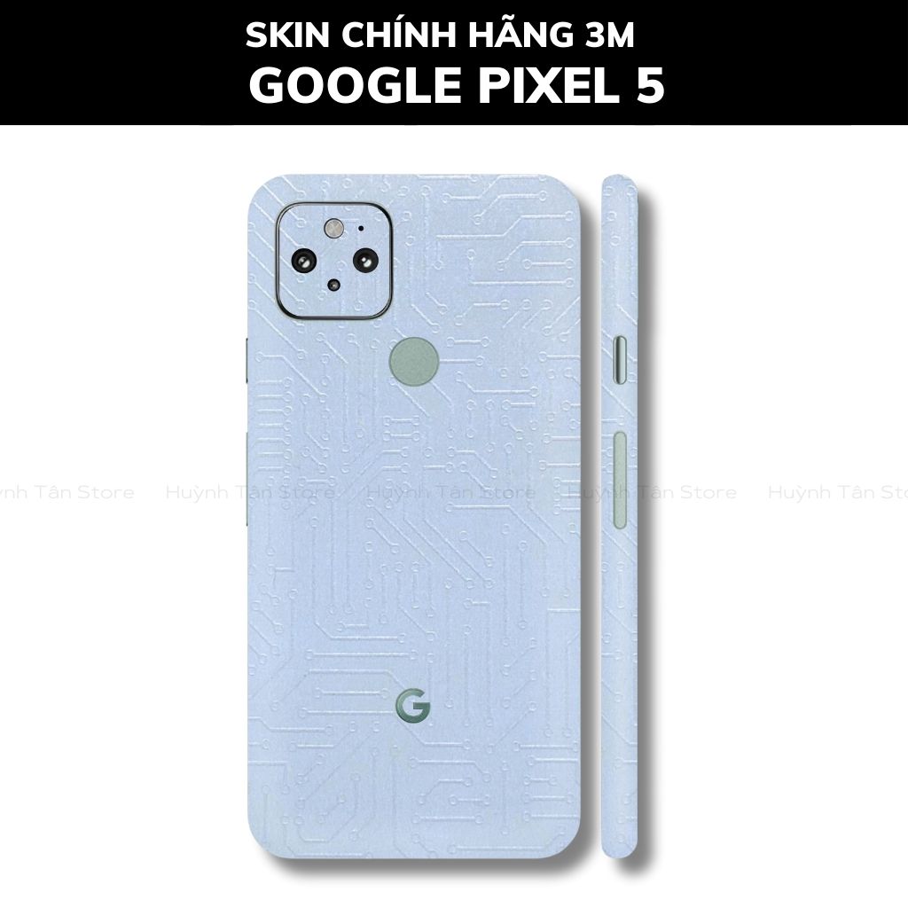 Skin 3m Google Pixel 5, Pixel 5A, Pixel 4A, Pixel 4A 5G full body và camera nhập khẩu chính hãng USA phụ kiện điện thoại huỳnh tân store - Electronic White 2022 - Warp Skin Collection