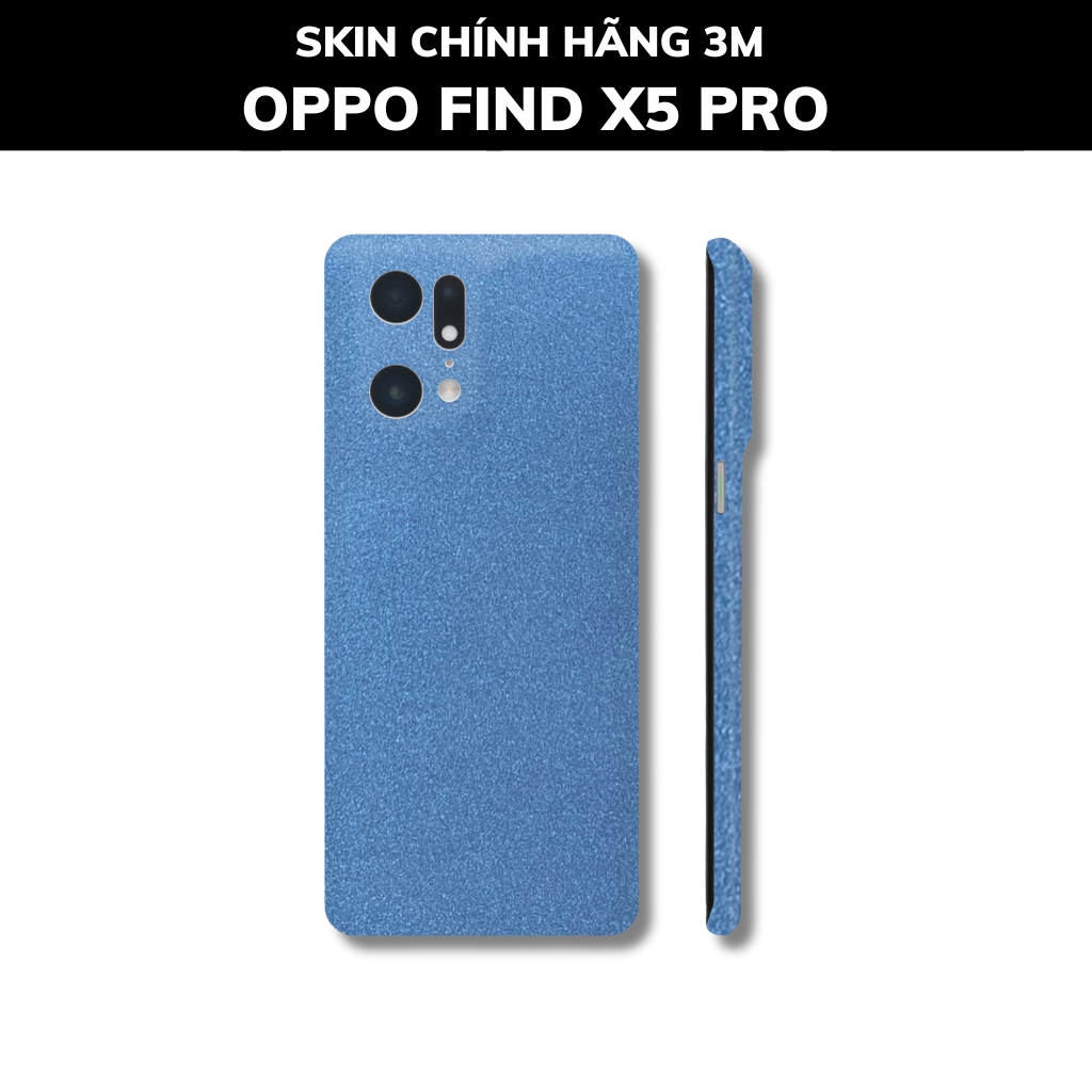 Dán skin điện thoại Oppo Find X5 Pro full body và camera nhập khẩu chính hãng USA phụ kiện điện thoại huỳnh tân store - Oracle Dove Blue Metallic - Warp Skin Collection