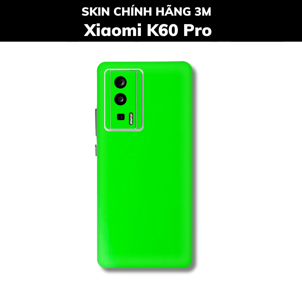 Skin 3m K60, K60 Pro full body và camera nhập khẩu chính hãng USA phụ kiện điện thoại huỳnh tân store - Green Neo - Warp Skin Collection