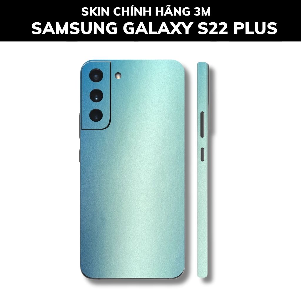 Skin 3m samsung galaxy S22 ultra , S22 plus, S22 full body và camera nhập khẩu chính hãng USA phụ kiện điện thoại huỳnh tân store - Oracal Blue Yellow - Warp Skin Collection