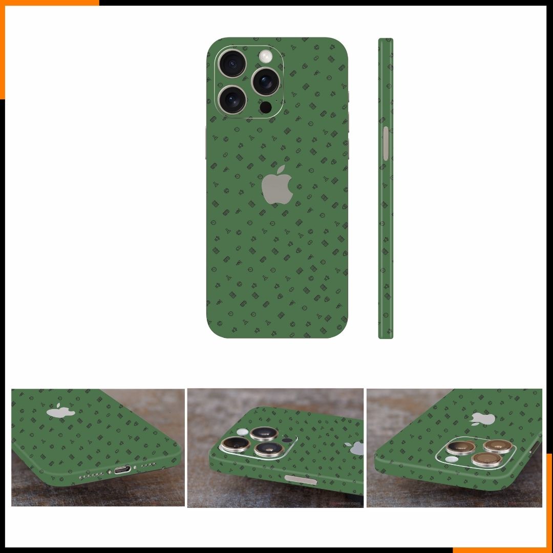 Dán skin điện thoại Iphone 15 Pro, Iphone 15 Pro Max full body và camera nhập khẩu chính hãng USA phụ kiện điện thoại huỳnh tân store - Sticker  - Warp Skin Collection