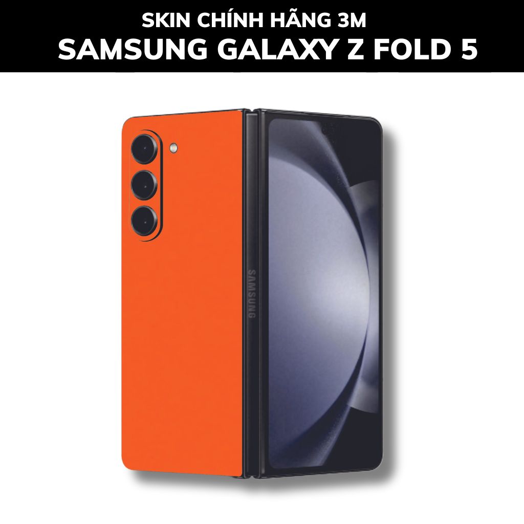 dán skin 3m samsung galaxy z fold 5 full body, camera phụ kiện điện thoại huỳnh tân store - Orange