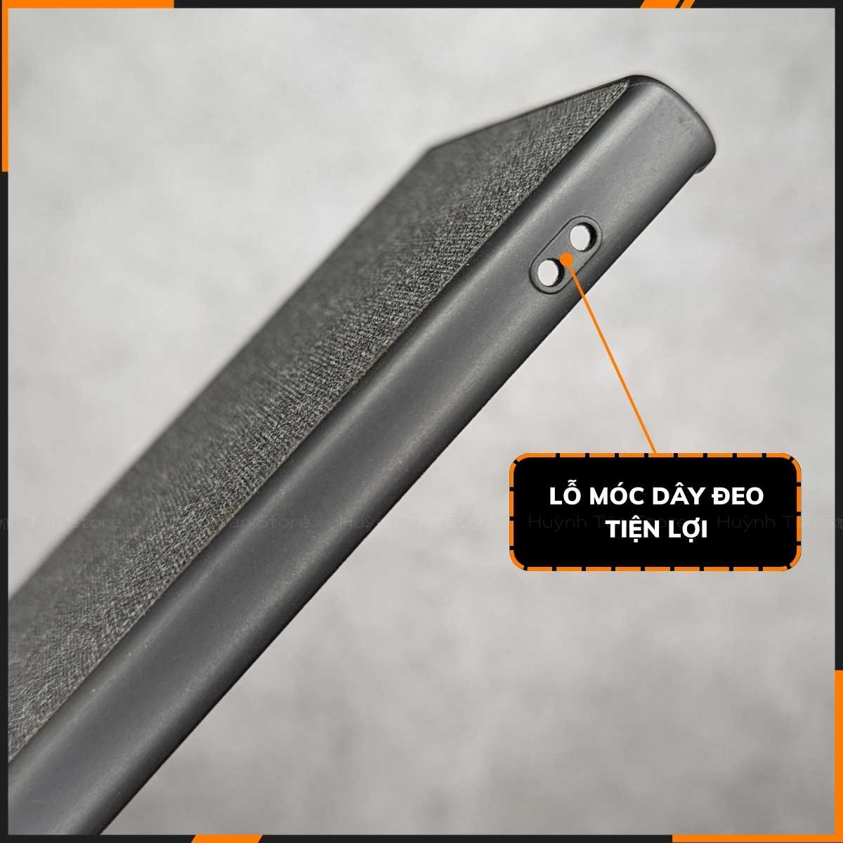 Ốp lưng samsung s23 ultra chống vân tay nhựa cứng viền đen vải jean 1 màu phụ kiện điện thoại huỳnh tân store
