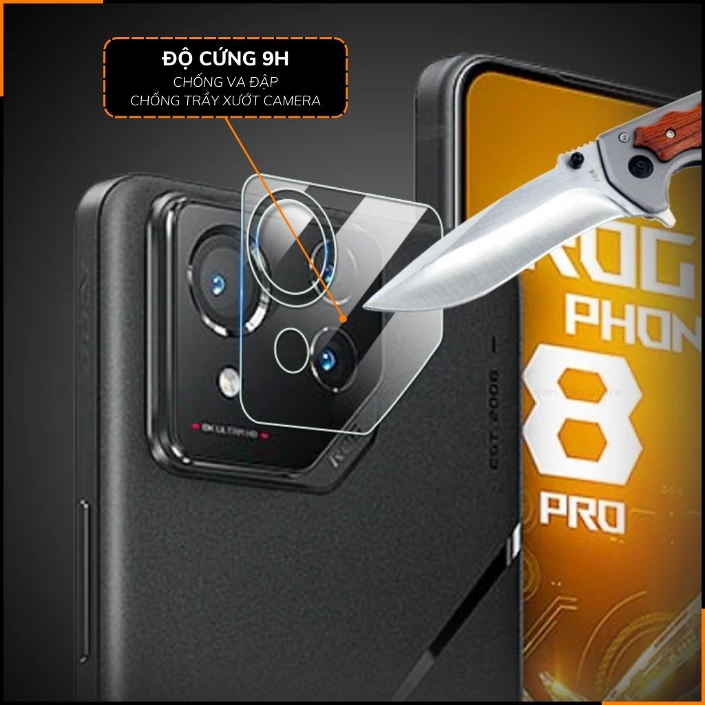 Kính cường lực camera Asus Rog 9 / Rog phone 8 / Rog 8 pro trong suốt bảo vệ cụm camera phụ kiện huỳnh tân store