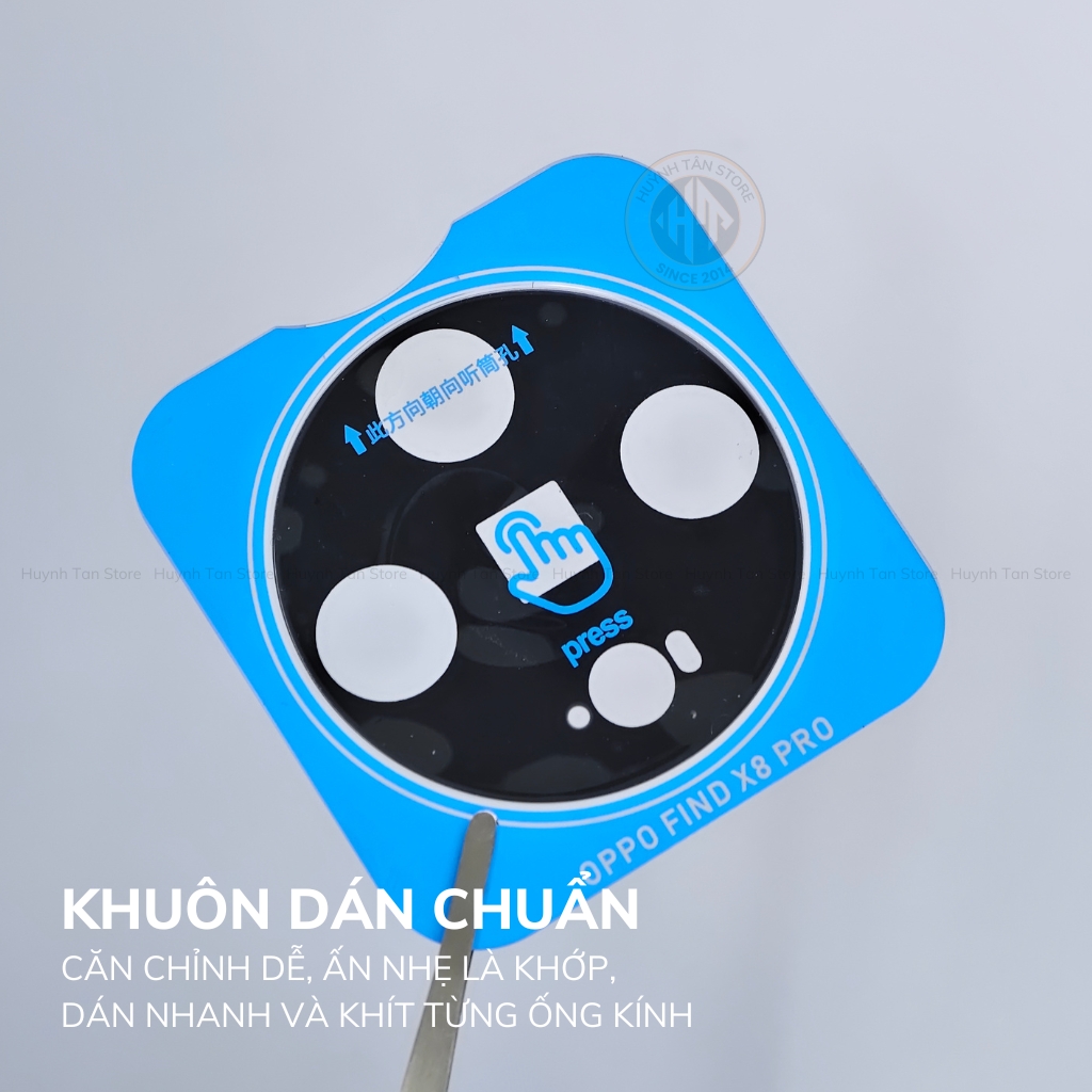 Kính cường lực camera Oppo Find X8 Ultra , X8 Pro , X8 , X7 Ultra, X7, Find N5 FULL ĐEN chống chói công nghệ AR có khung tự dán bảo vệ toàn diện phụ kiện huỳnh tân store