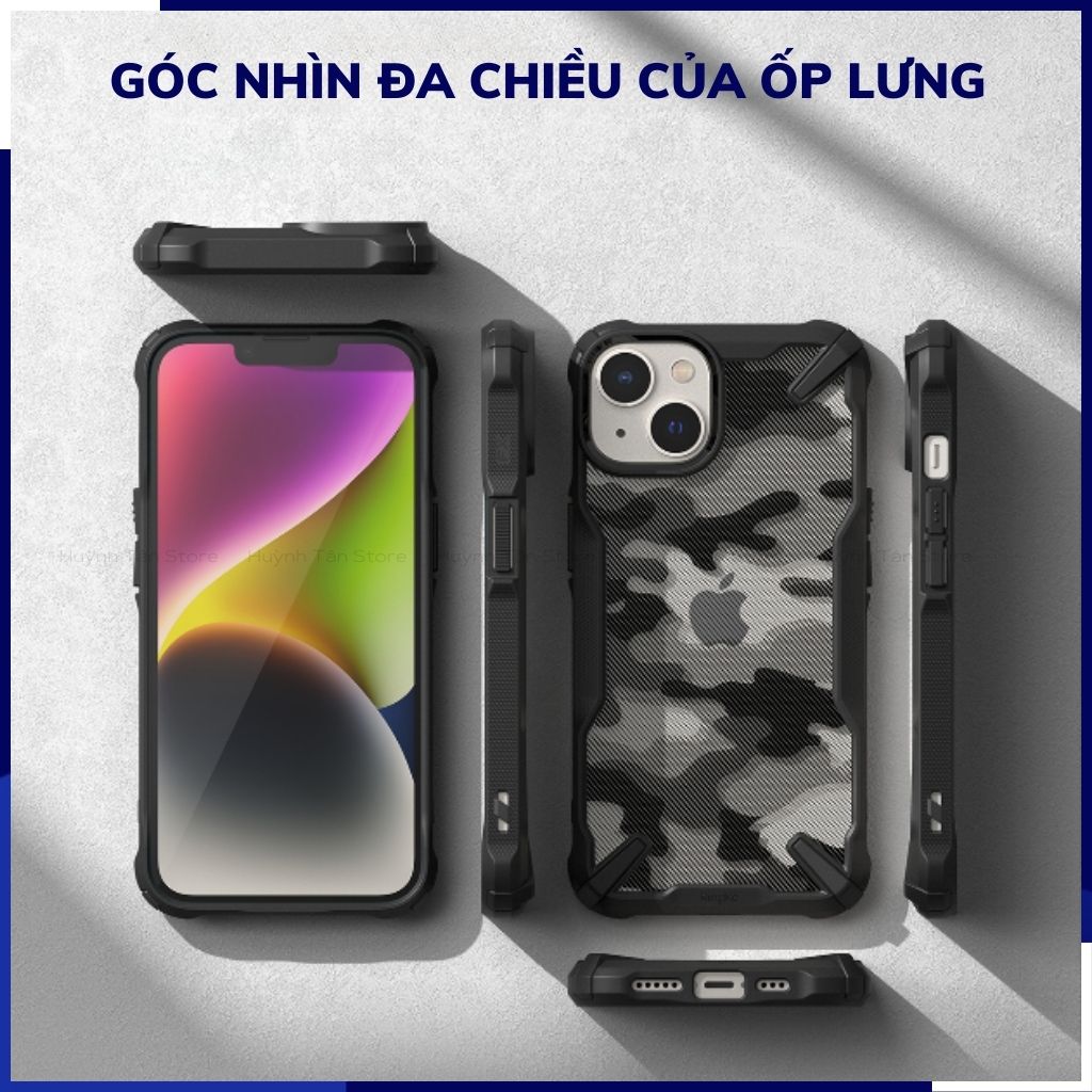 Ốp lưng iphone 14 plus chống sốc Ringke Fusion X chính hãng Korea bảo vệ camera phụ kiện huỳnh tân store