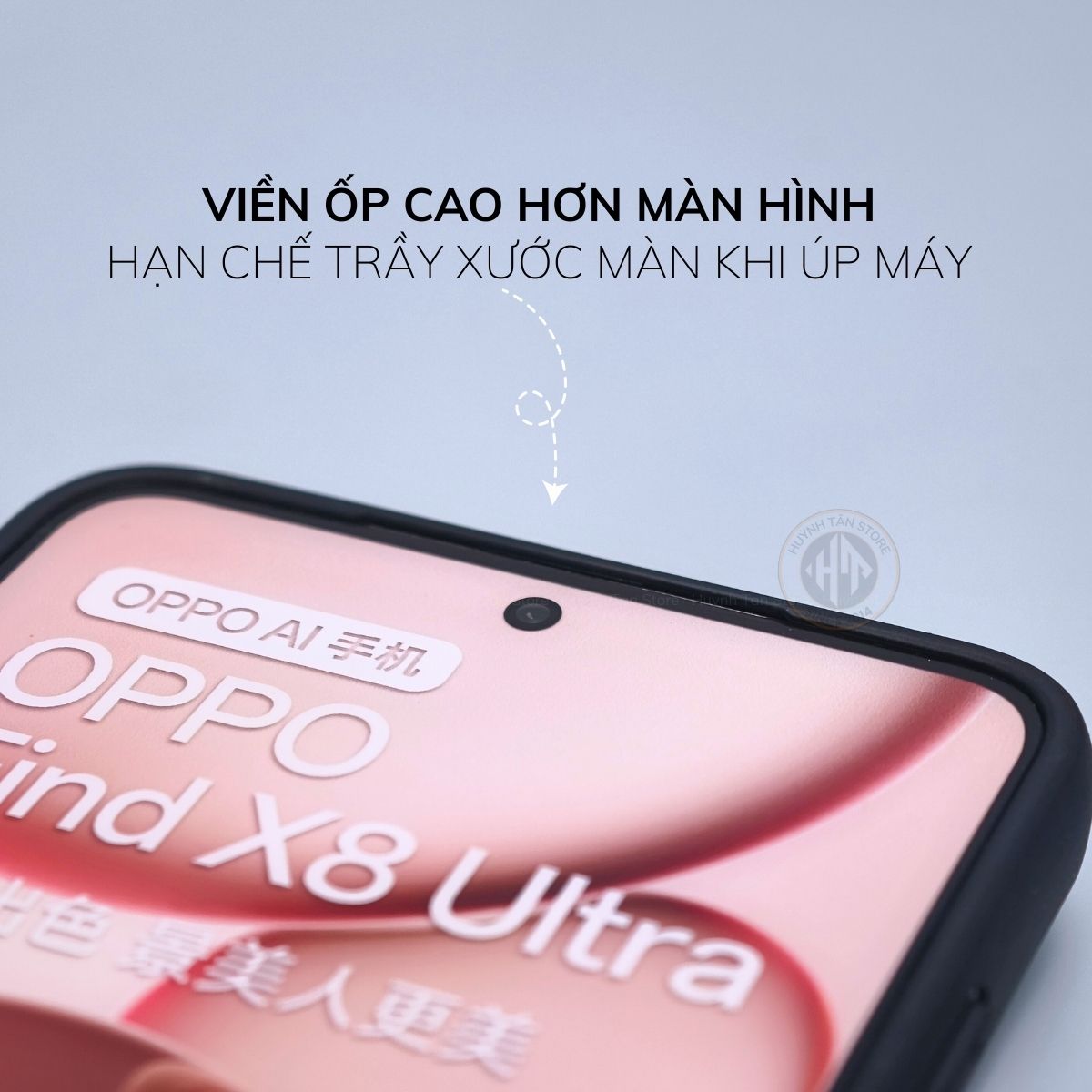 Ốp lưng oppo find x8 ultra x8 pro x8s plus x7 ultra chống sốc chống vân tay UNIQUE bảo vệ camera phụ kiện huỳnh tân store