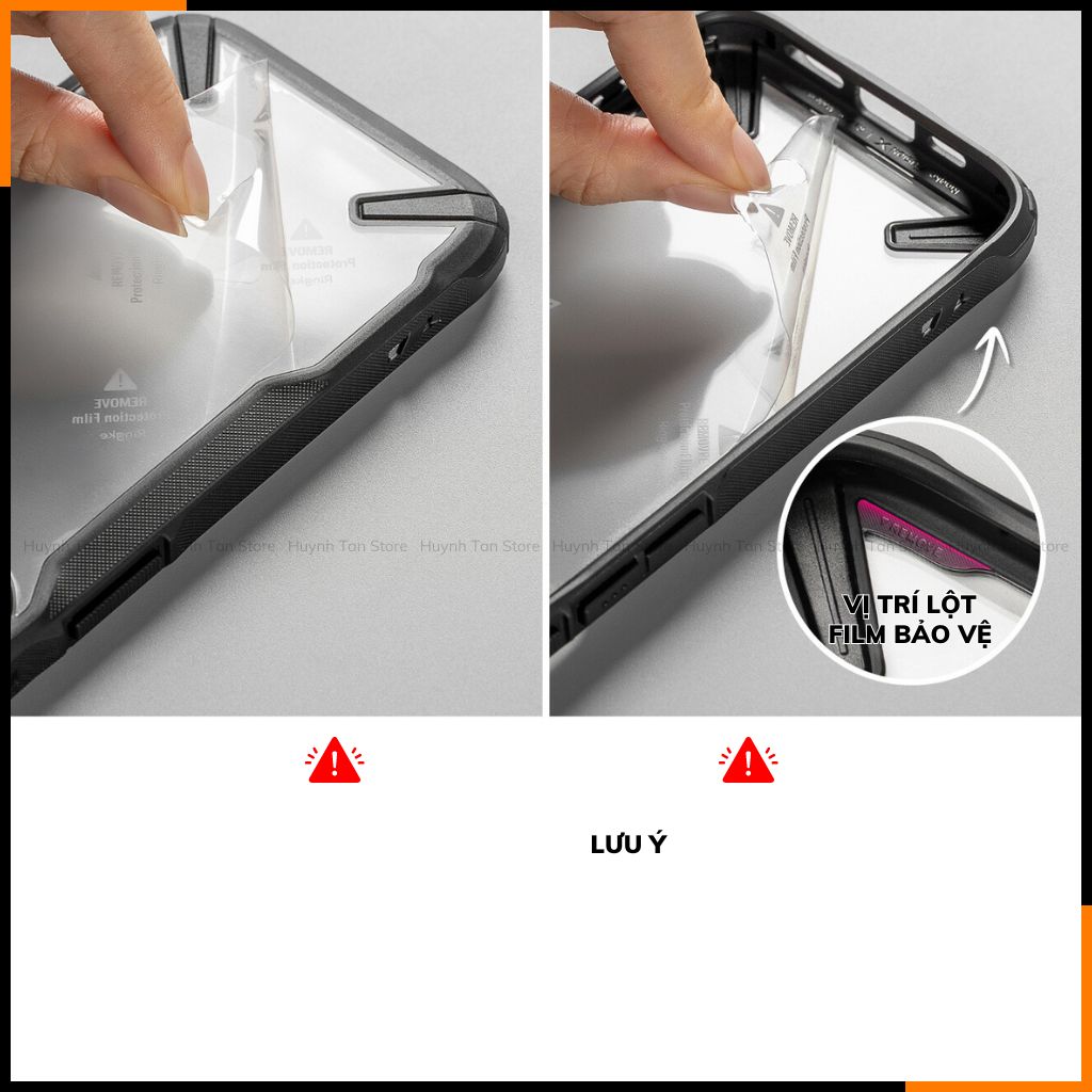 Ốp lưng iphone 16 RINGKE chính hãng trong suốt chống sốc FUSION X chống ố vàng huỳnh tân store