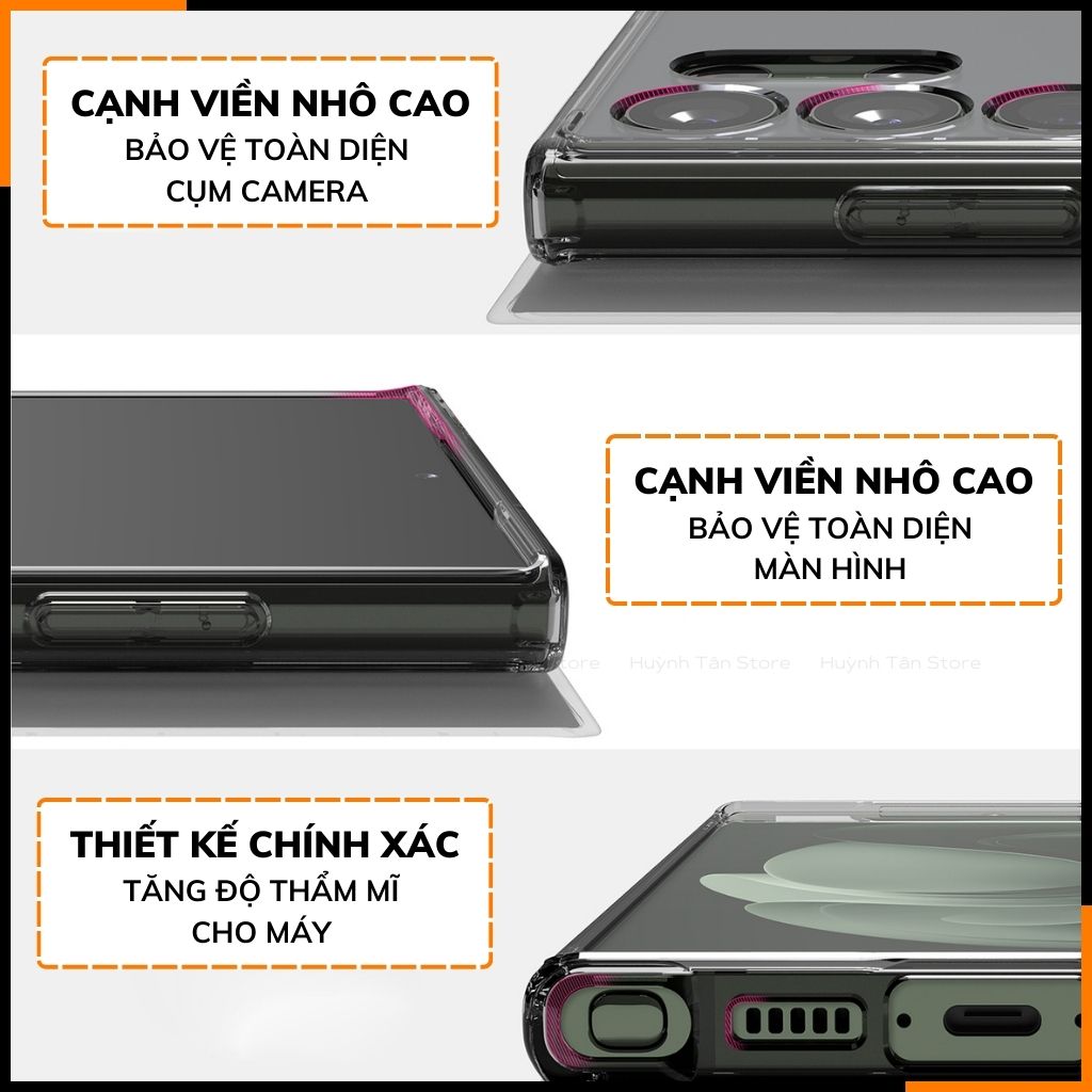 Ốp lưng Samsung S25 S25 Plus S25 Ultra / S24 S24 Plus S24 Ultra chống sốc Ringke chính hãng Korea bảo vệ camera phụ kiện huỳnh tân store