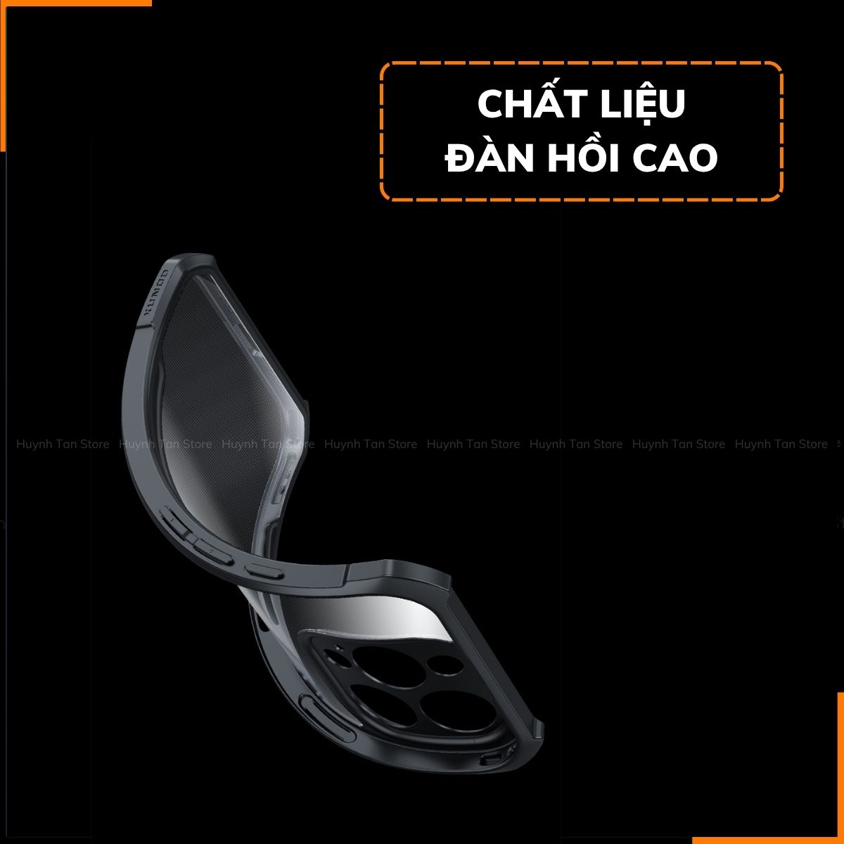 Ốp lưng iphone 17 16 pro max ip 15 14 13 x xs max xr XUNDD trong suốt chống sốc chính hãng huỳnh tân