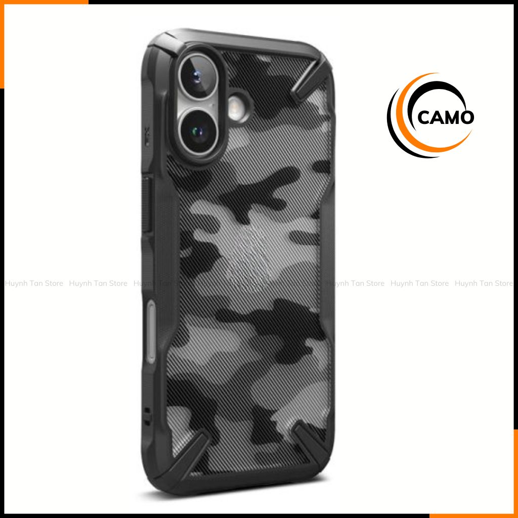 Ốp lưng iphone 16 RINGKE chính hãng trong suốt chống sốc FUSION X chống ố vàng huỳnh tân store