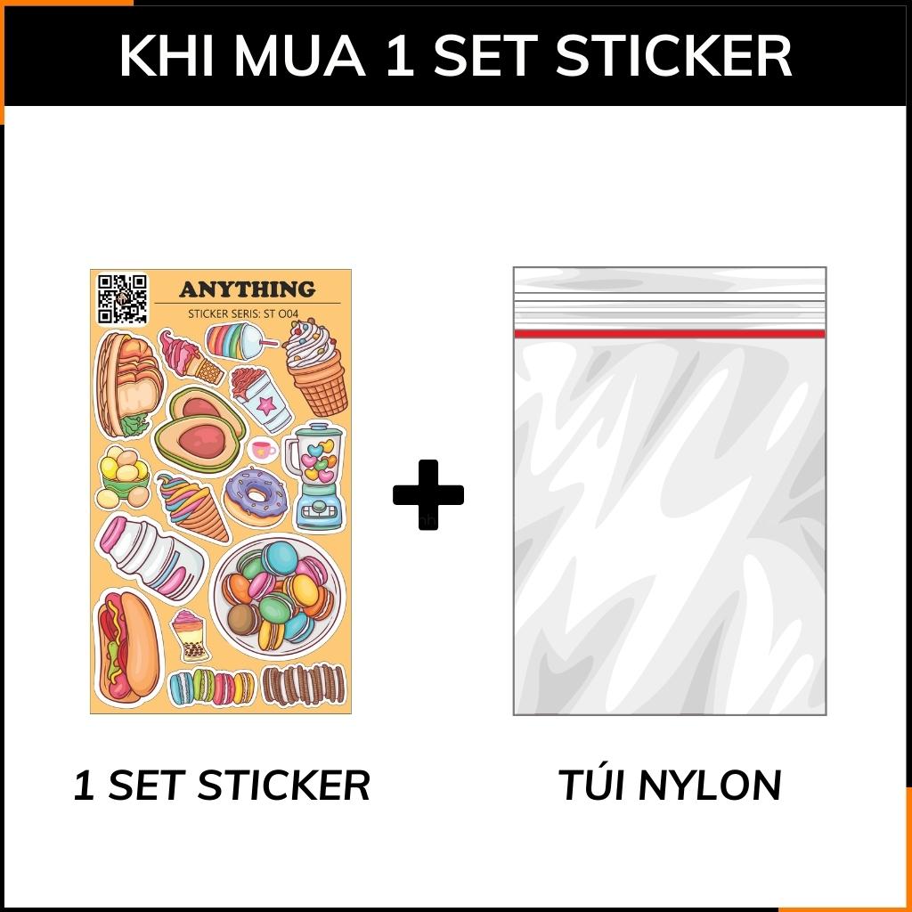 Hình sticker Anything ST O04 chống phai màu dán mũ bảo hiểm vali laptop điện thoại xe máy phụ kiện huỳnh tân store
