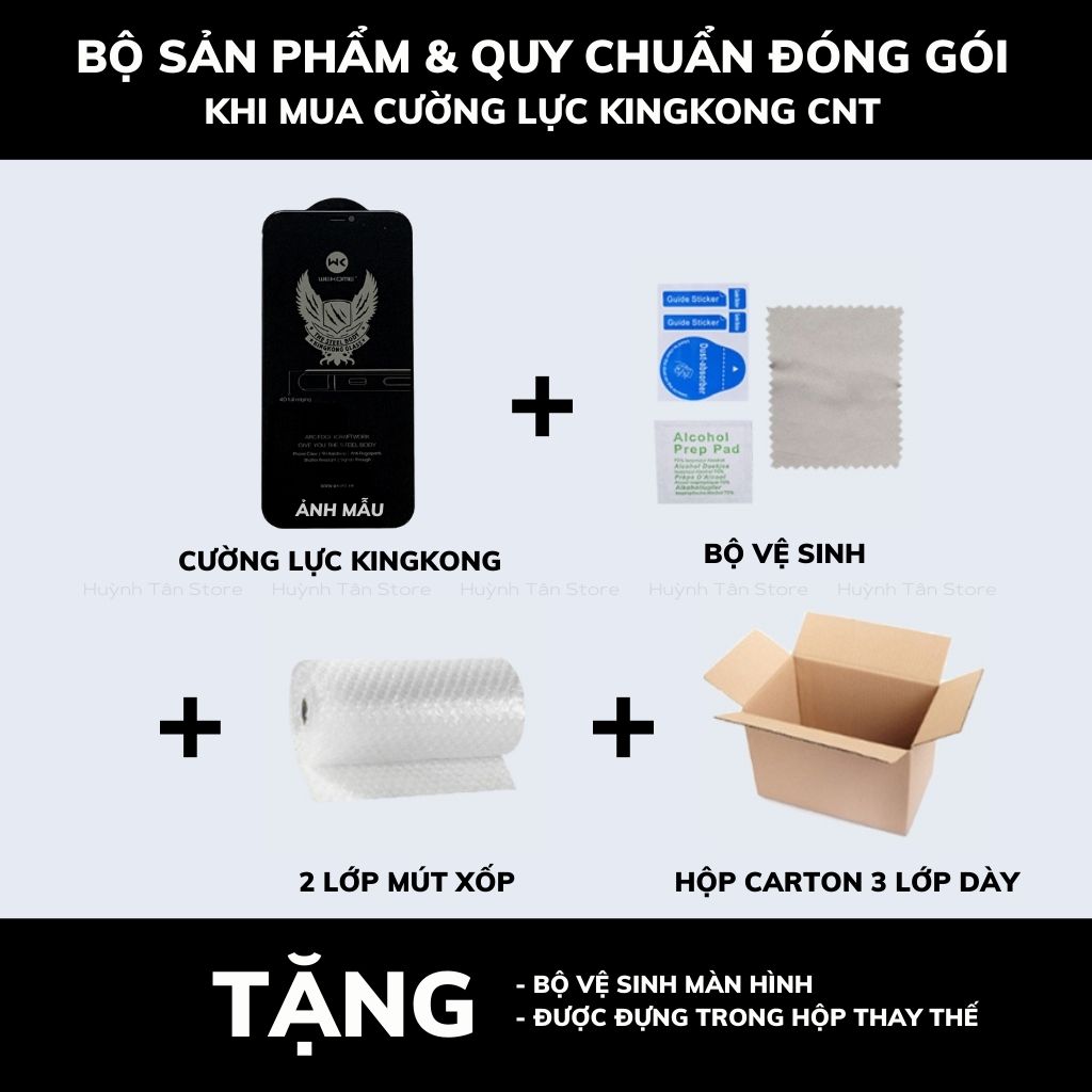 Cường lực kingkong iphone 15 pro max ip 15 pro 15 plus full màn hình CHỐNG NHÌN TRỘM wukong chính hãng phụ kiện huỳnh tân store