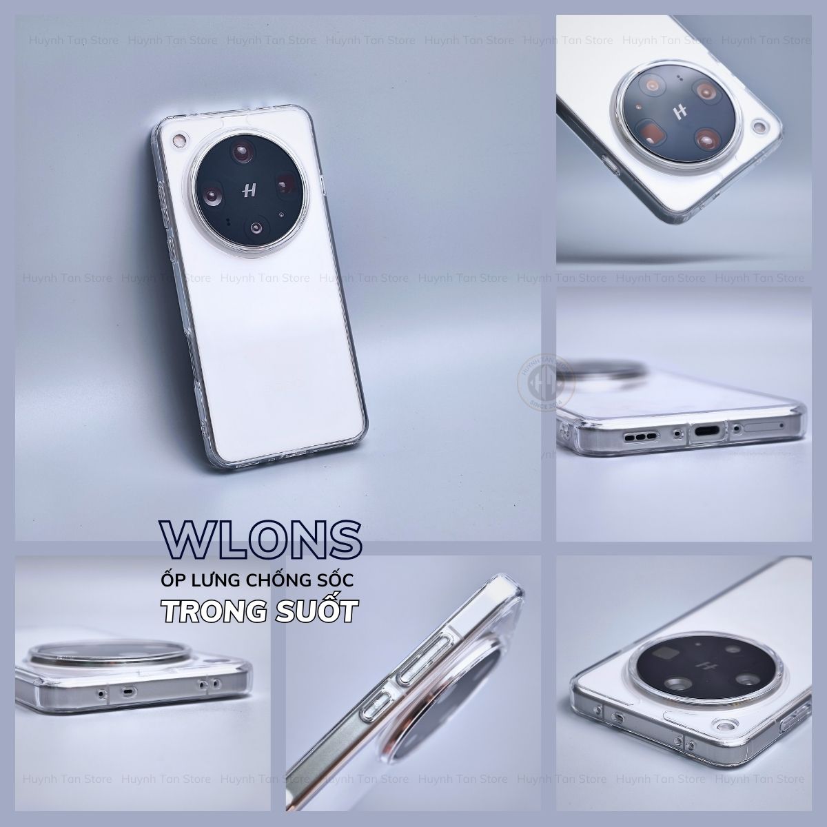 Ốp lưng oppo find x8 ultra x8 pro x8s plus x7 ultra x6 x5 chống sốc chính hãng WLONS phụ kiện huỳnh tân store