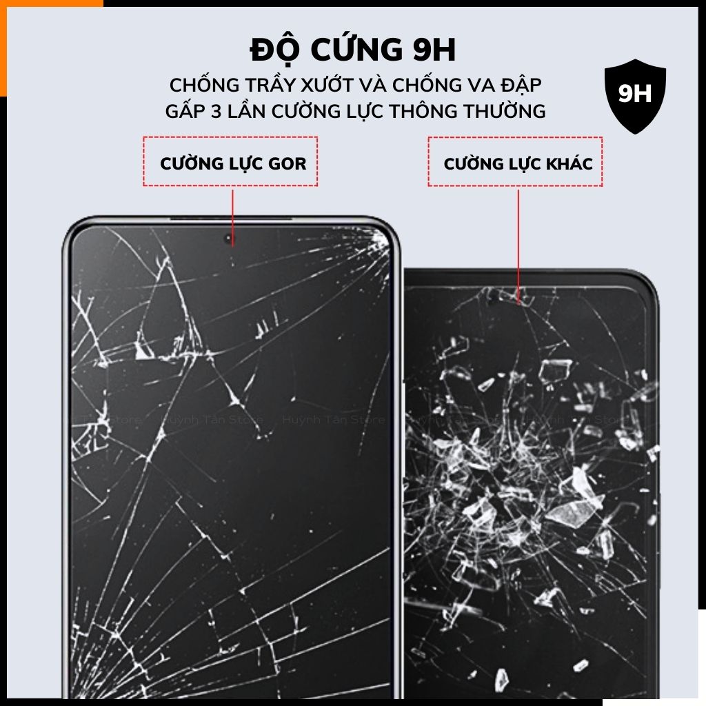 Kính cường lực xiaomi MI 14T / 14T Pro trong suốt KHÔNG FULL MÀN chính hãng GOR huỳnh tân store
