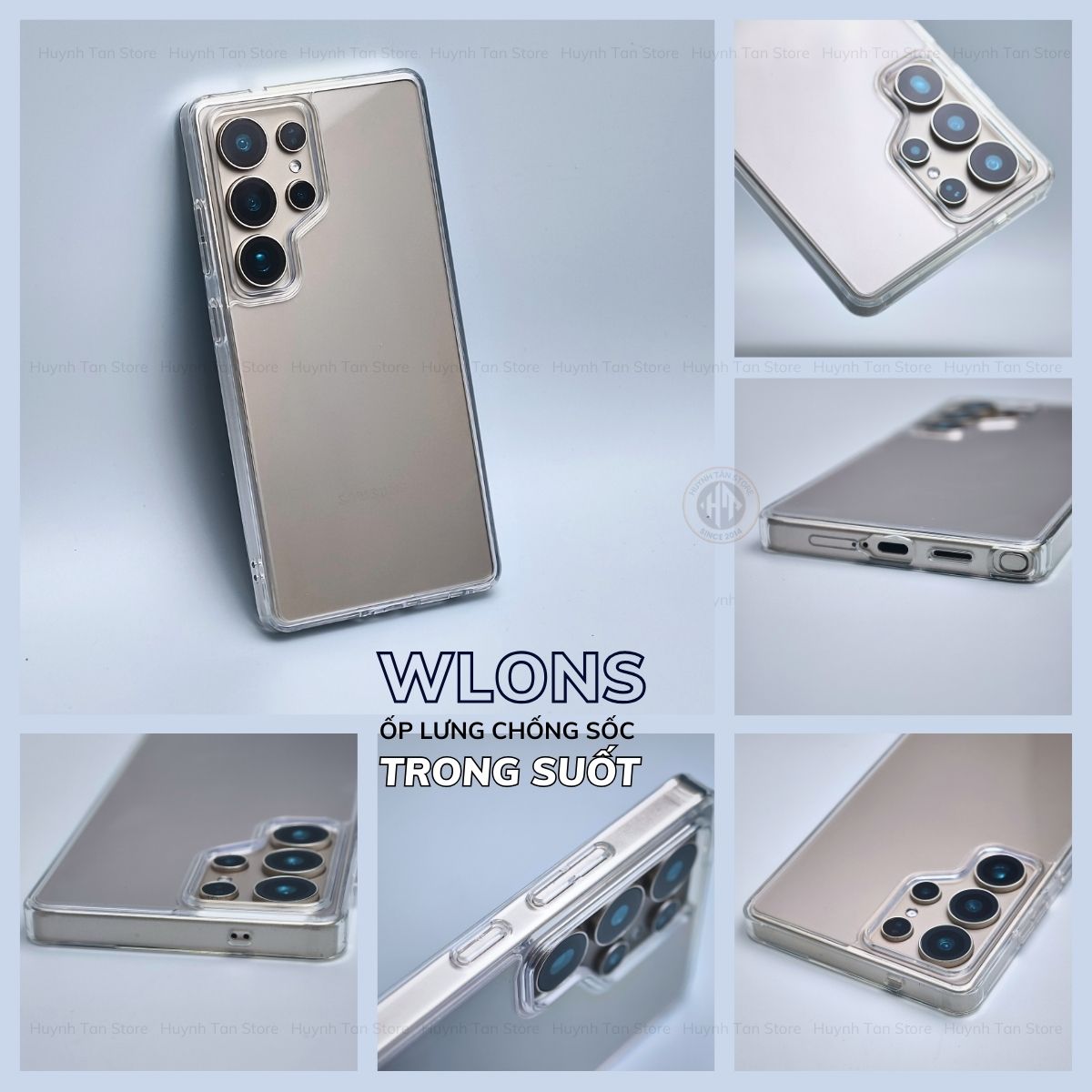 Ốp lưng samsung s25 ultra s25 plus s25 edge s24 ultra chống sốc chính hãng WLONS phụ kiện huỳnh tân store