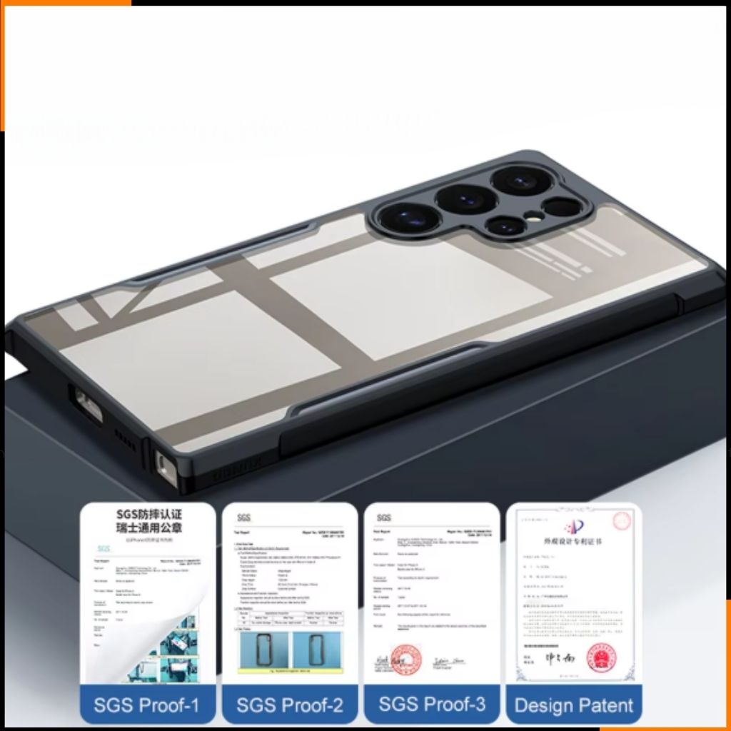 Ốp lưng samsung s25 ultra s25 plus s25 chống sốc xundd bảo vệ camera chính hãng chống ố vàng
