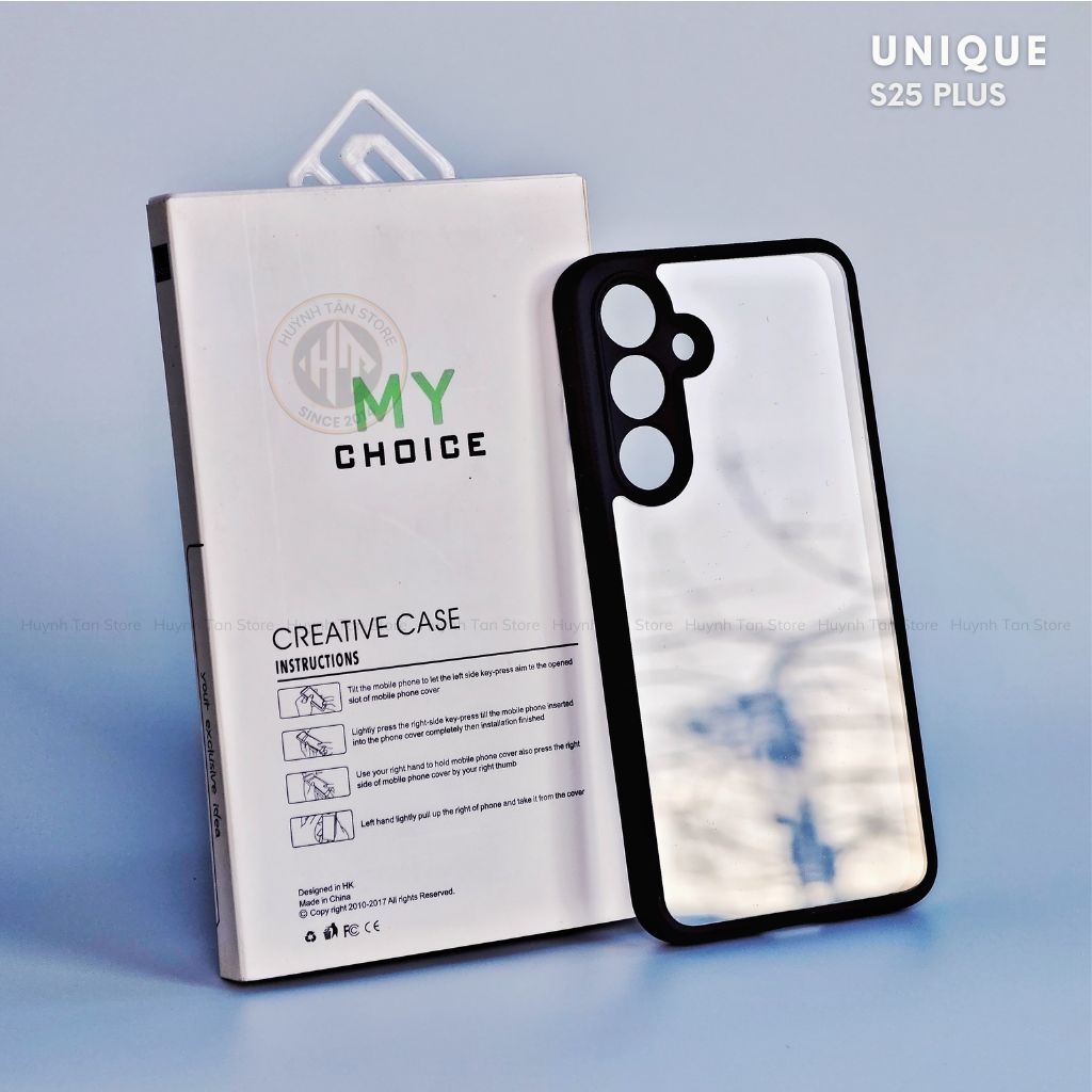 Ốp lưng samsung s25 ultra s25 edge s24 fe s23 fe s22 ultra chống sốc chống vân tay UNIQUE bảo vệ camera phụ kiện huỳnh tân store