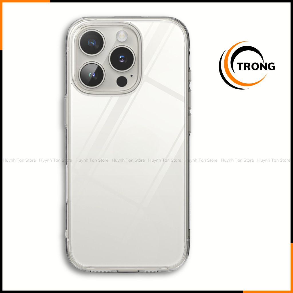 Ốp lưng iphone 16 Pro RINGKE chính hãng trong suốt chống sốc FUSION X chống ố vàng huỳnh tân store