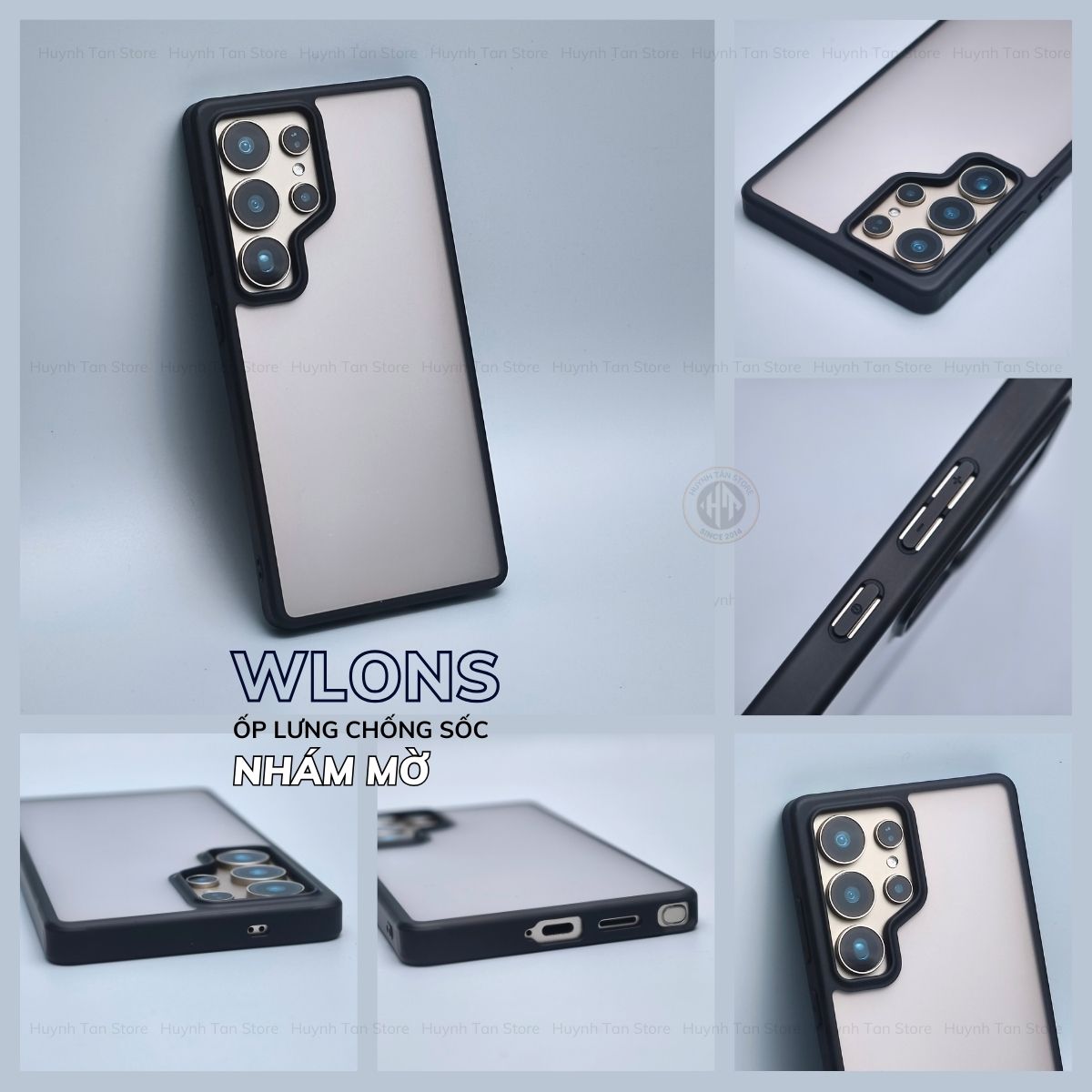 Ốp lưng samsung s25 ultra s25 plus s25 edge s24 ultra chống sốc chính hãng WLONS phụ kiện huỳnh tân store