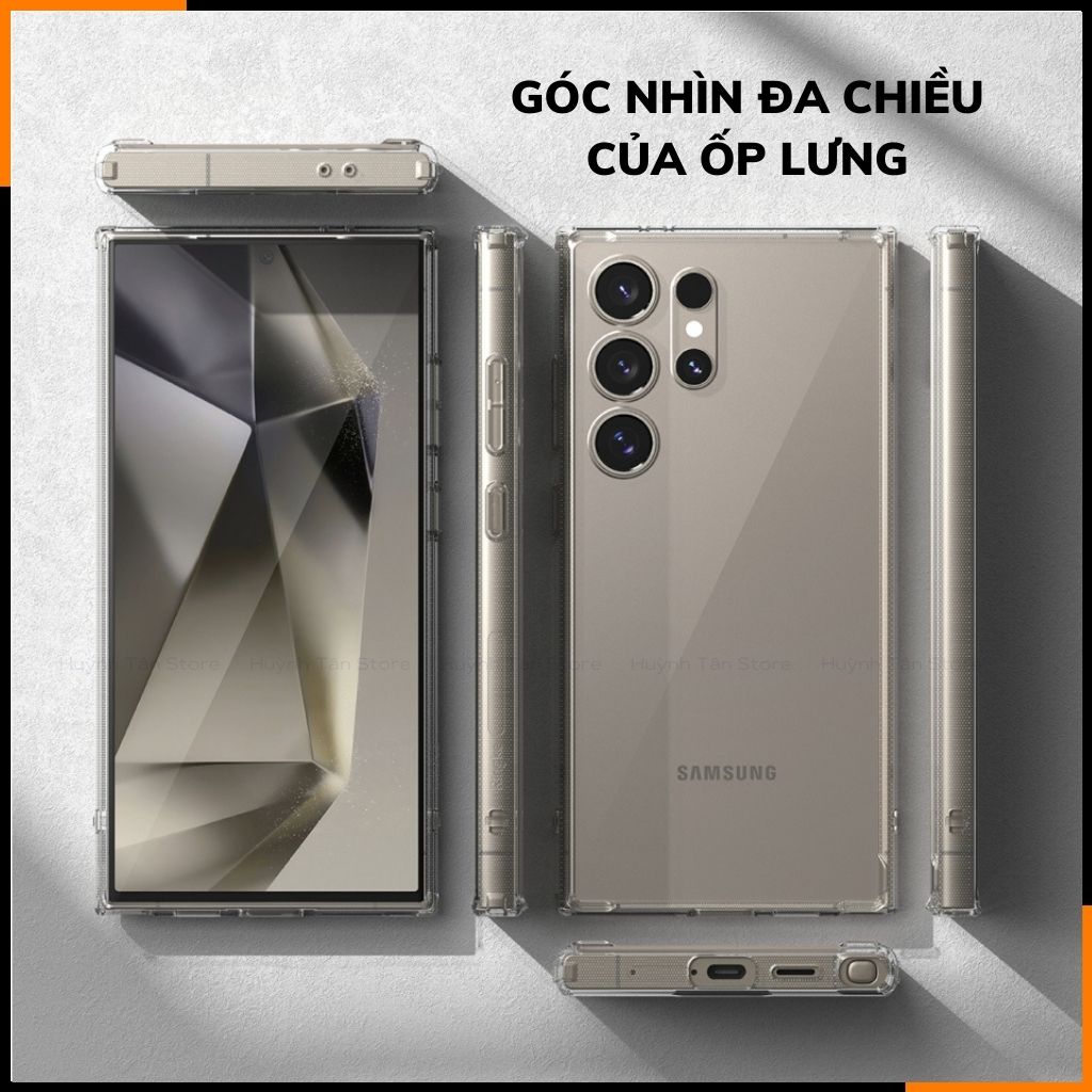 Ốp lưng Samsung S25 S25 Plus S25 Ultra / S24 S24 Plus S24 Ultra chống sốc Ringke chính hãng Korea bảo vệ camera phụ kiện huỳnh tân store