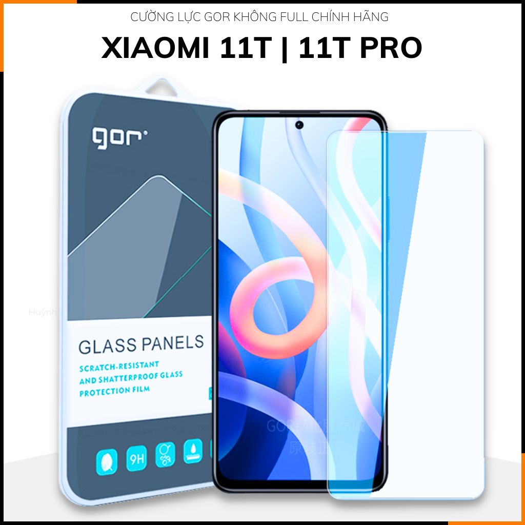 Kính cường lực trong suốt Xiaomi 17 Pro Max , 15T Pro , 14T , 14 , 13 KHÔNG FULL MÀN chống bám vân tay chính hãng GOR