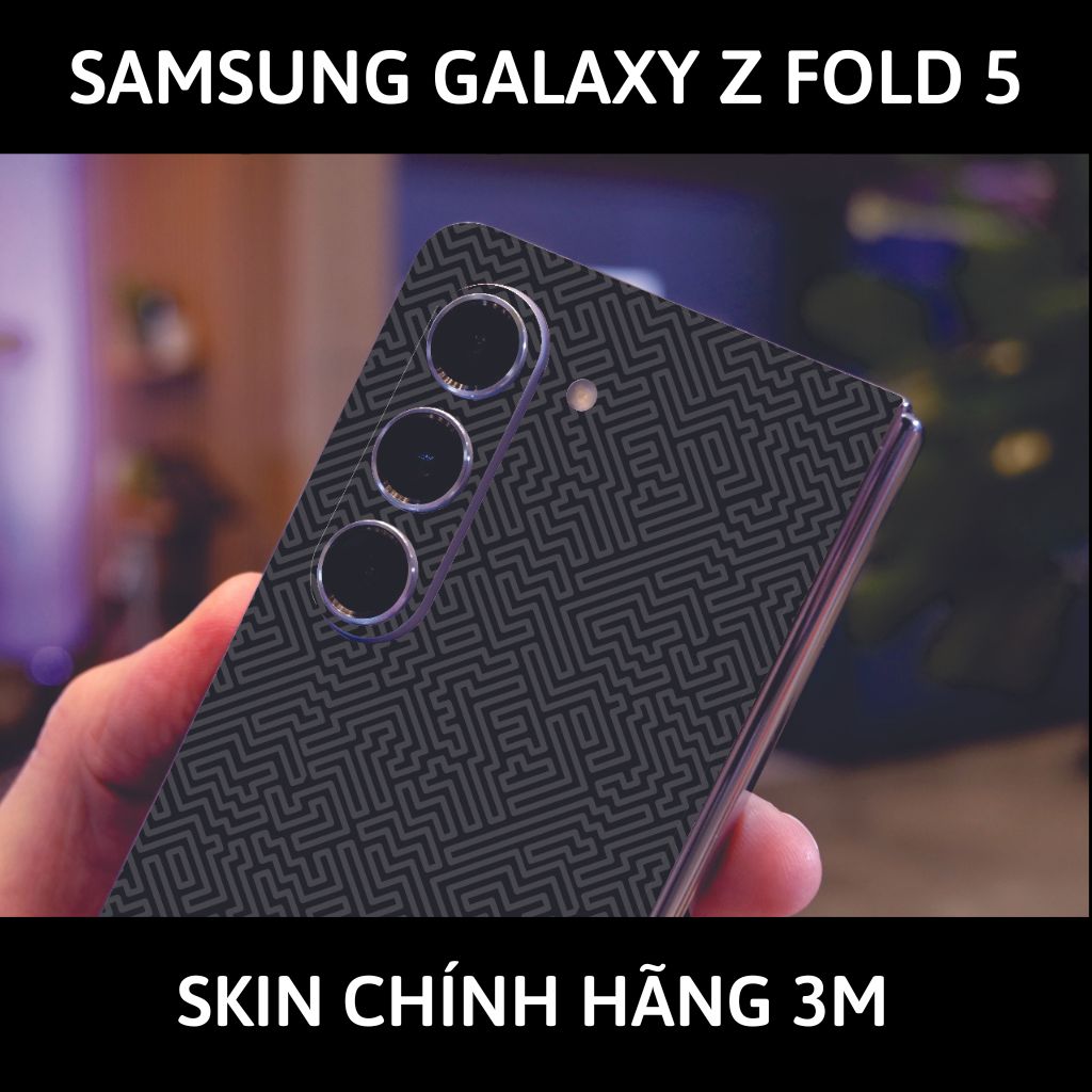 dán skin 3m samsung galaxy z fold 5 full body, camera phụ kiện điện thoại huỳnh tân store - Pattern 01