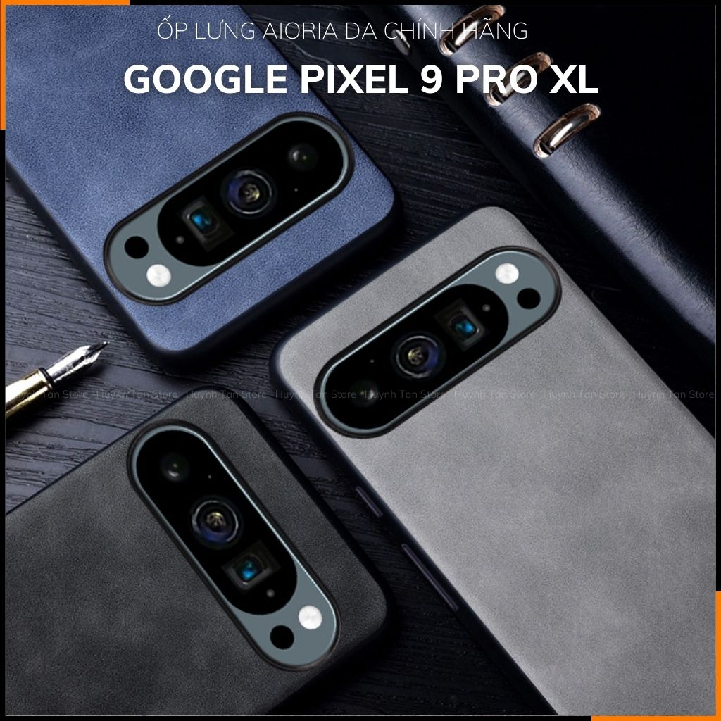 Ốp lưng pixel 9 pro xl chống bám vân tay bảo vệ camera chính hãng AIORIA DA phụ kiện điện thoại huỳnh tân store