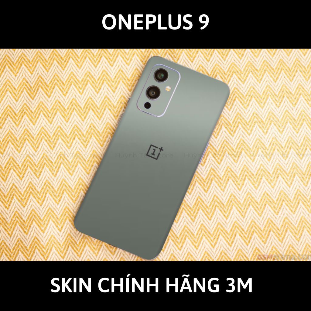 Skin 3m Oneplus 9R, 9 Pro, 9 full body và camera nhập khẩu chính hãng USA phụ kiện điện thoại huỳnh tân store - Battelship Grey - Warp Skin Collection