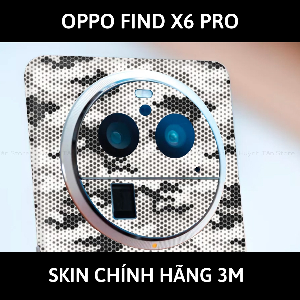 Dán skin điện thoại Oppo Find X6 Pro full body và camera nhập khẩu chính hãng USA phụ kiện điện thoại huỳnh tân store - Mamba White - Warp Skin Collection