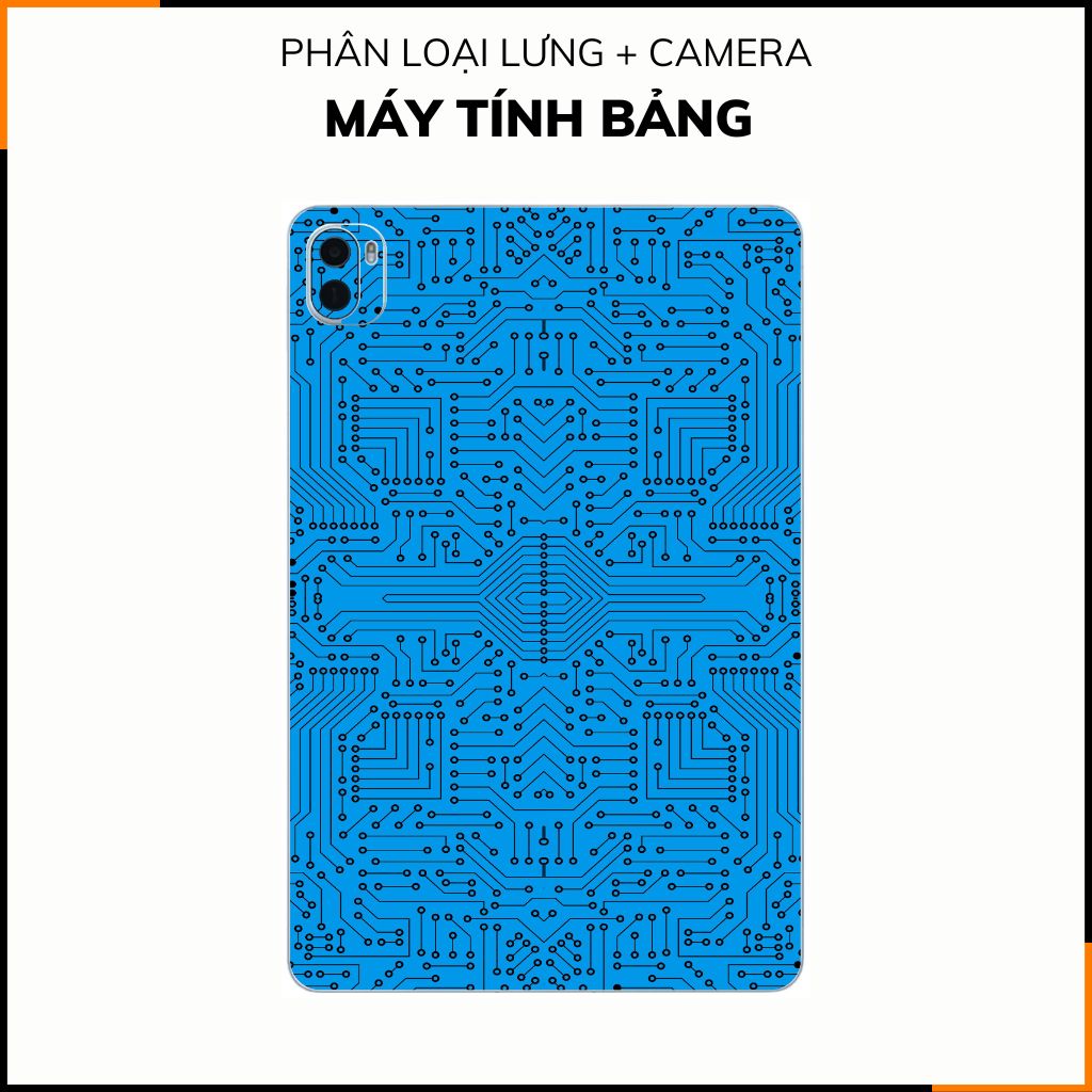 Dán skin máy tính bảng xiaomi, huawei, oppo, lenovo, google, microsoft, vivo  full body và camera chính hãng ORAFOL nhập khẩu từ ĐỨC MÁY TÍNH BẢNG  - ELECTRIC BLUE -  SK B01 07 phụ kiện điện thoại huỳnh tân store