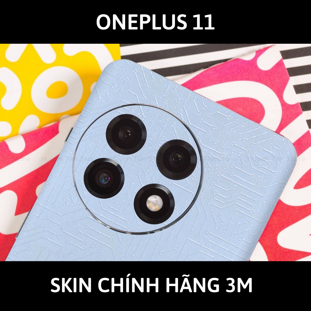 Skin 3m Oneplus 11 full body và camera nhập khẩu chính hãng USA phụ kiện điện thoại huỳnh tân store - Electronic White 2022 - Warp Skin Collection