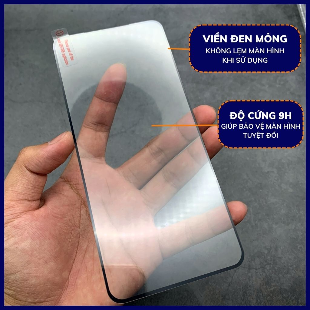 Cường lực nubia redmagic 7 pro trong suốt full màn chống bám vân tay phụ kiện huỳnh tân store