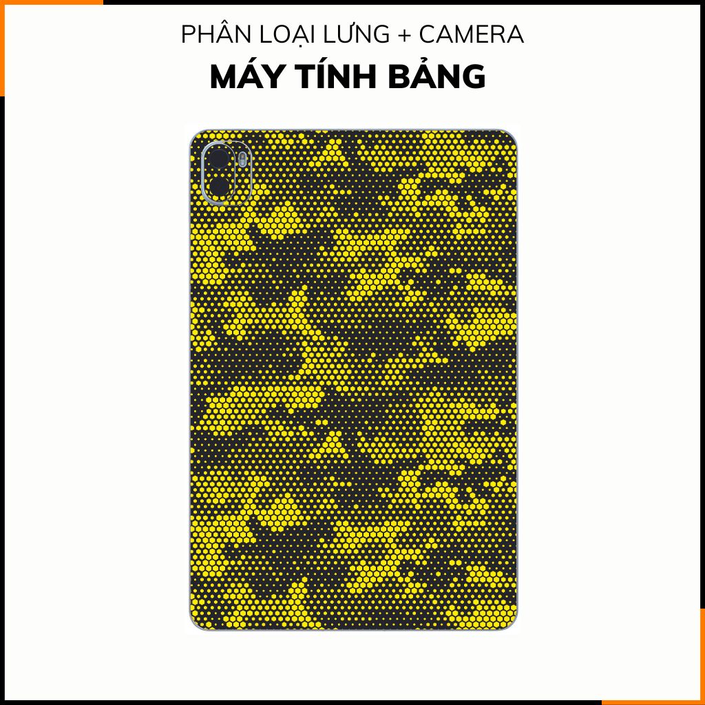 Dán skin máy tính bảng xiaomi, huawei, oppo, lenovo, google, microsoft, vivo  full body và camera chính hãng ORAFOL nhập khẩu từ ĐỨC MÁY TÍNH BẢNG  - MAMBA YELLOW -  SK B03 06 phụ kiện điện thoại huỳnh tân store