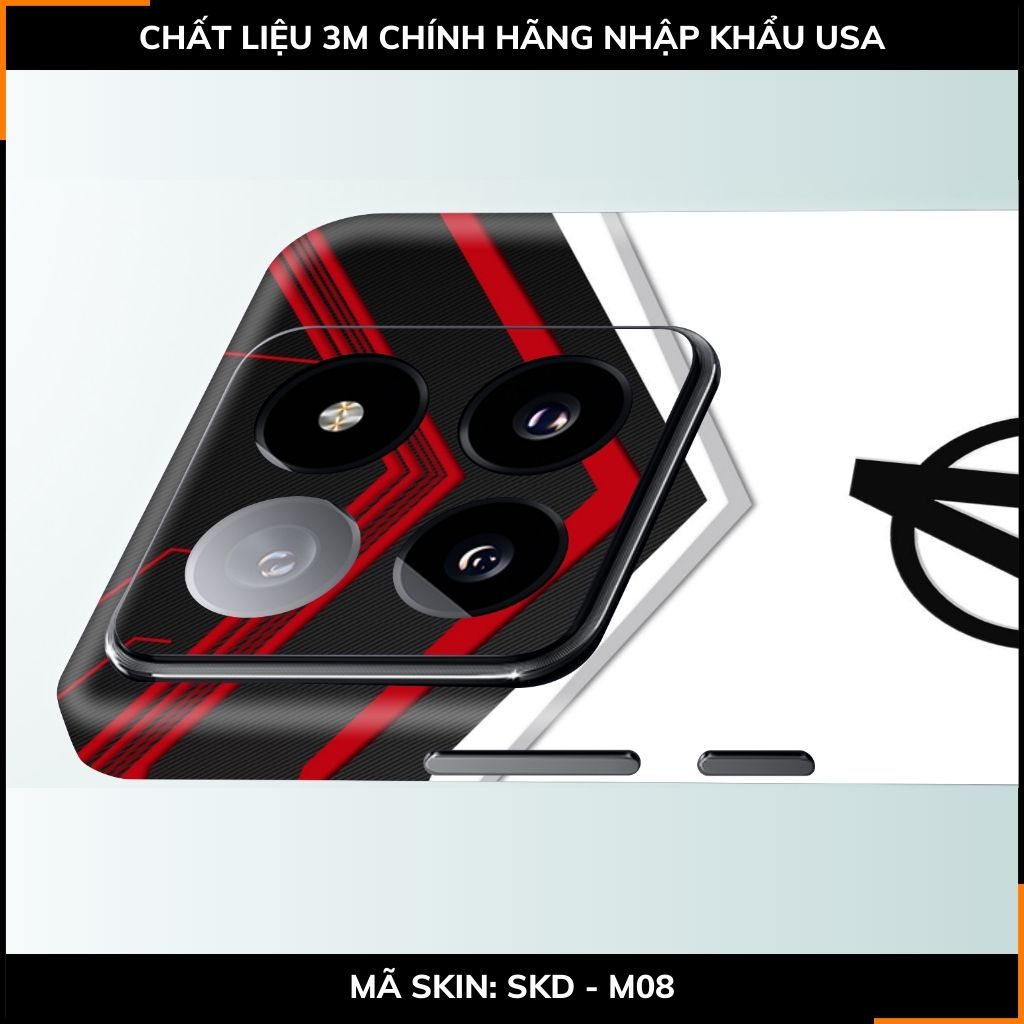 Dán skin điện thoại Xiaomi Mi 14 , Mi 14 Pro full body và camera nhập khẩu chính hãng USA in hình MAVEL - SKD M08 phụ kiện điện thoại huỳnh tân store