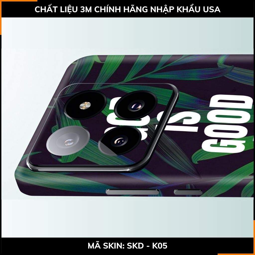 Dán skin điện thoại Xiaomi Mi 14 , Mi 14 Pro full body và camera nhập khẩu chính hãng USA in hình THÀNH NGỮ - SKD K05 phụ kiện điện thoại huỳnh tân store