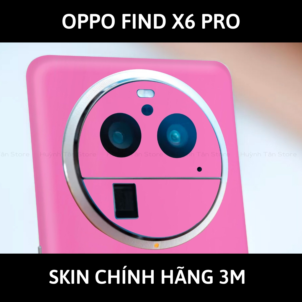 Dán skin điện thoại Oppo Find X6 Pro full body và camera nhập khẩu chính hãng USA phụ kiện điện thoại huỳnh tân store - Oracle Hotpink - Warp Skin Collection