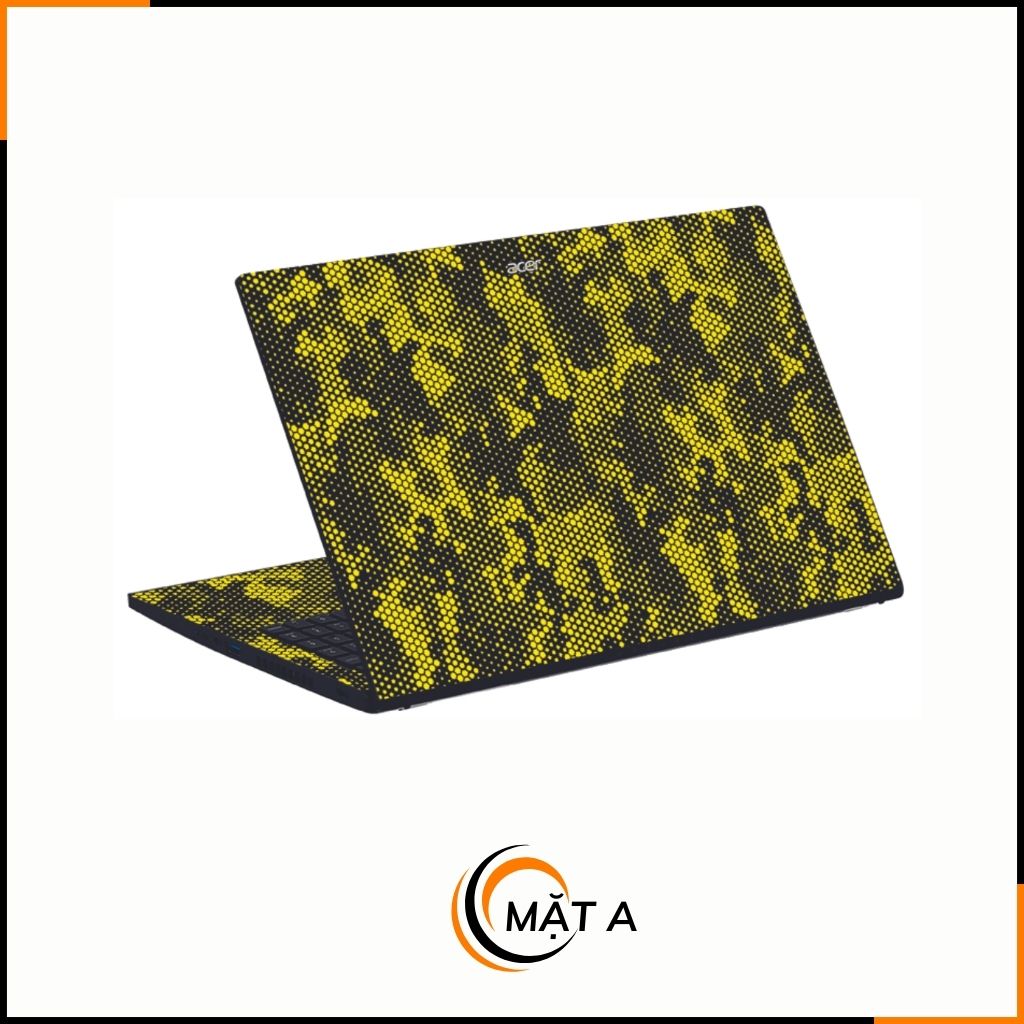 Dán skin laptop asus, dell , acer, hp, msi chính hãng ORAFOL nhập khẩu ĐỨC - SKIN 3M - LAPTOP - MAMBA YELLOW  - SK B03 06 phụ kiện điện thoại huỳnh tân store
