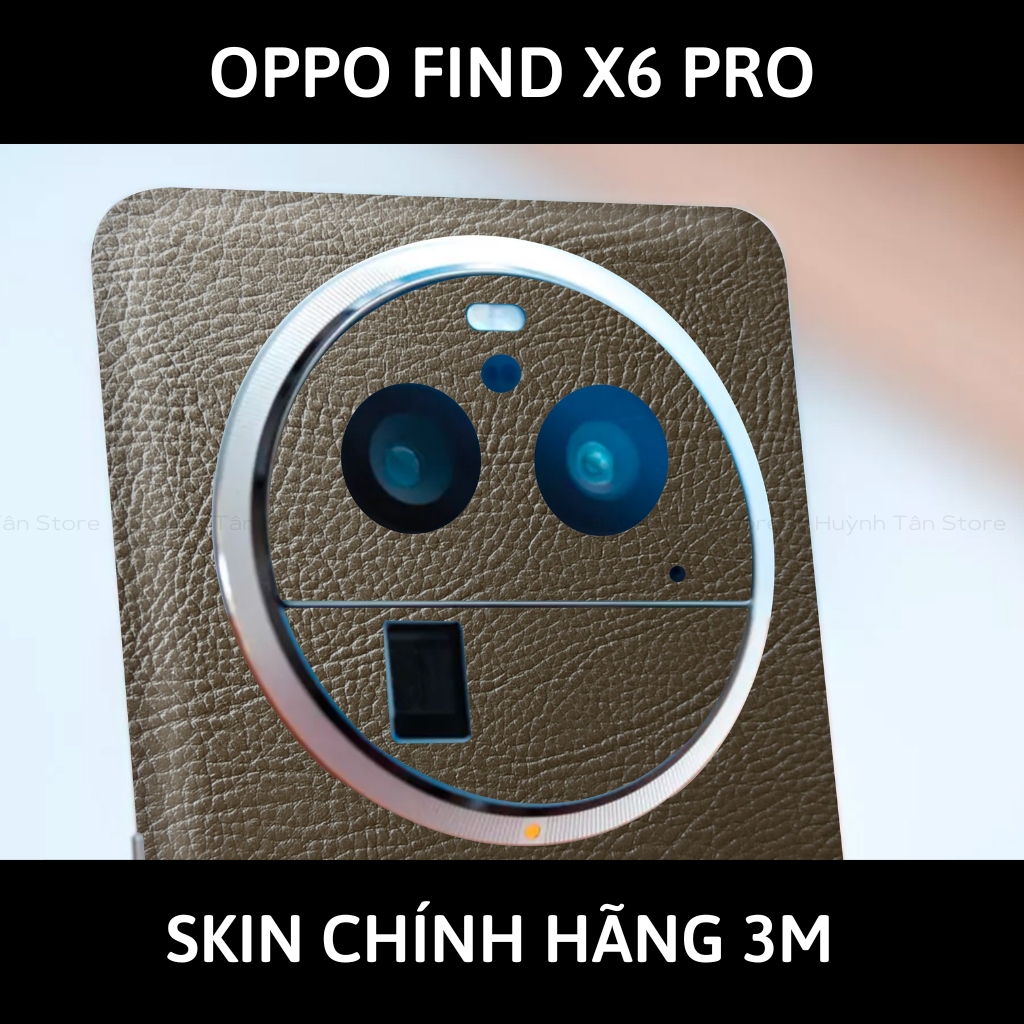 Dán skin điện thoại Oppo Find X6 Pro full body và camera nhập khẩu chính hãng USA phụ kiện điện thoại huỳnh tân store - Hexis Brown Leather - Warp Skin Collection