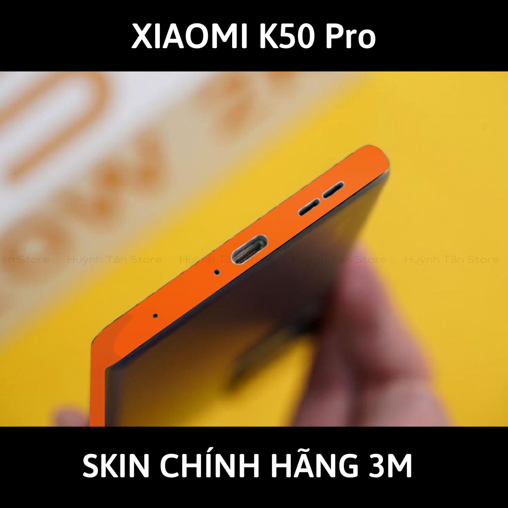 Dán skin điện thoại K50 Pro full body và camera nhập khẩu chính hãng USA phụ kiện điện thoại huỳnh tân store - Matte Oranger - Warp Skin Collection