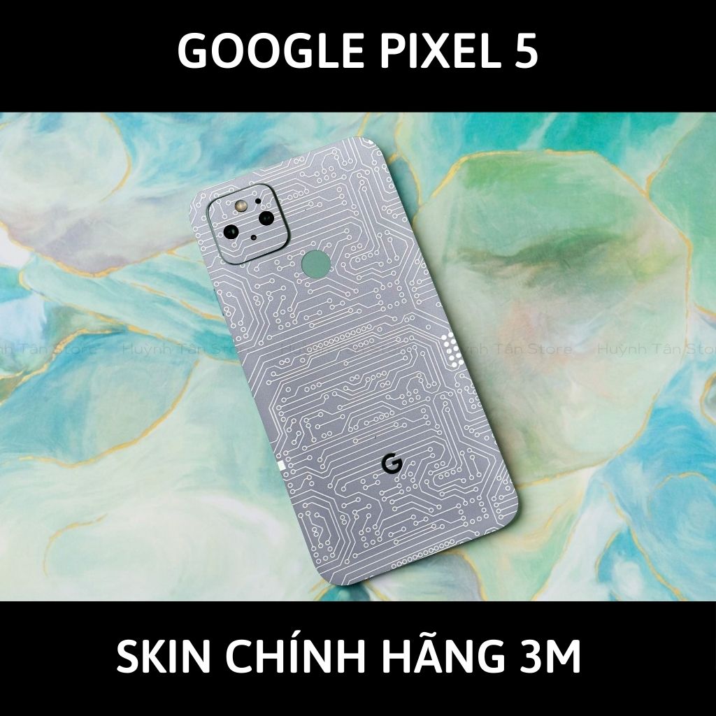 Skin 3m Google Pixel 5, Pixel 5A, Pixel 4A, Pixel 4A 5G full body và camera nhập khẩu chính hãng USA phụ kiện điện thoại huỳnh tân store - Electronic White 2021 - Warp Skin Collection