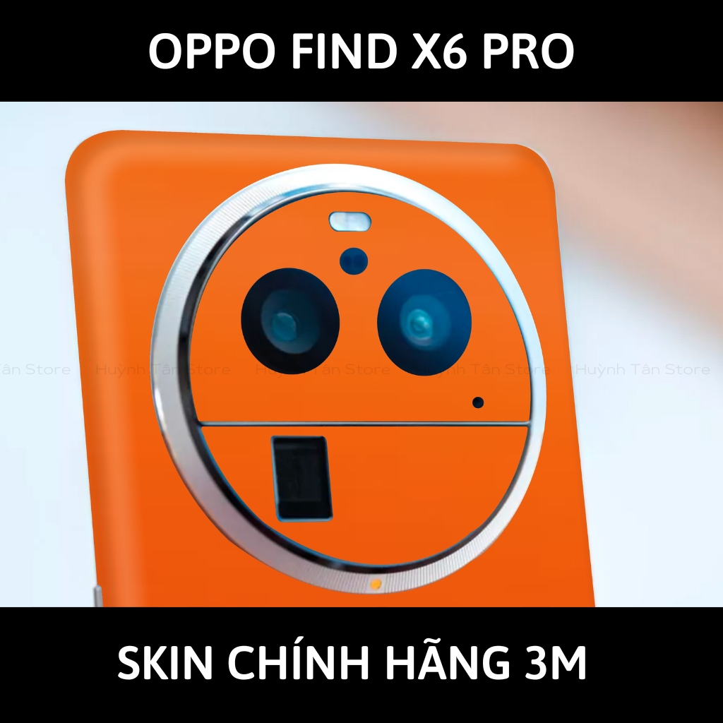 Dán skin điện thoại Oppo Find X6 Pro full body và camera nhập khẩu chính hãng USA phụ kiện điện thoại huỳnh tân store - Matte Oranger - Warp Skin Collection
