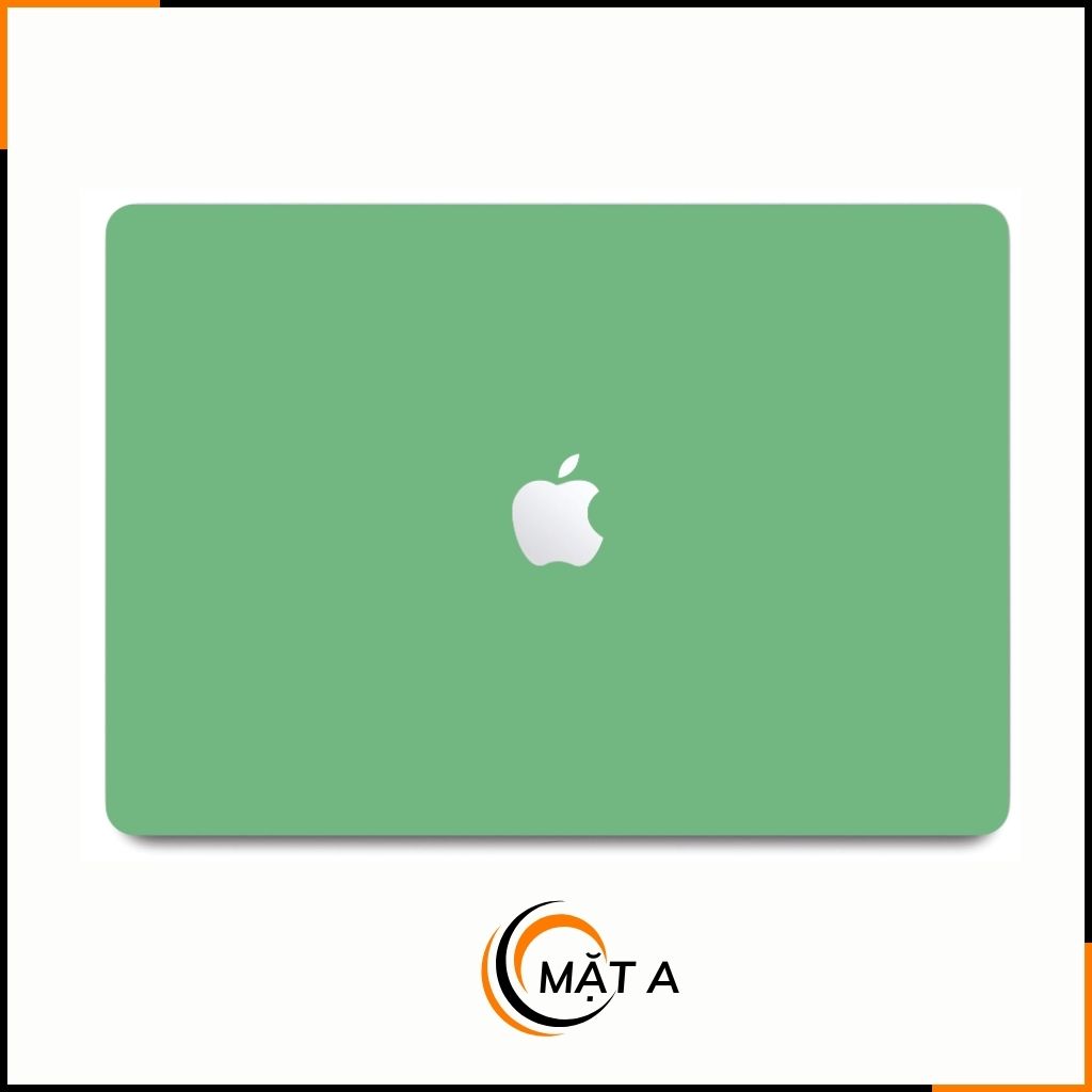 Dán skin macbook pro, macbook air chính hãng 3M nhập khẩu USA - SKIN 3M - MACBOOK - PASTEL GREEN - SK A01 02 phụ kiện điện thoại huỳnh tân store