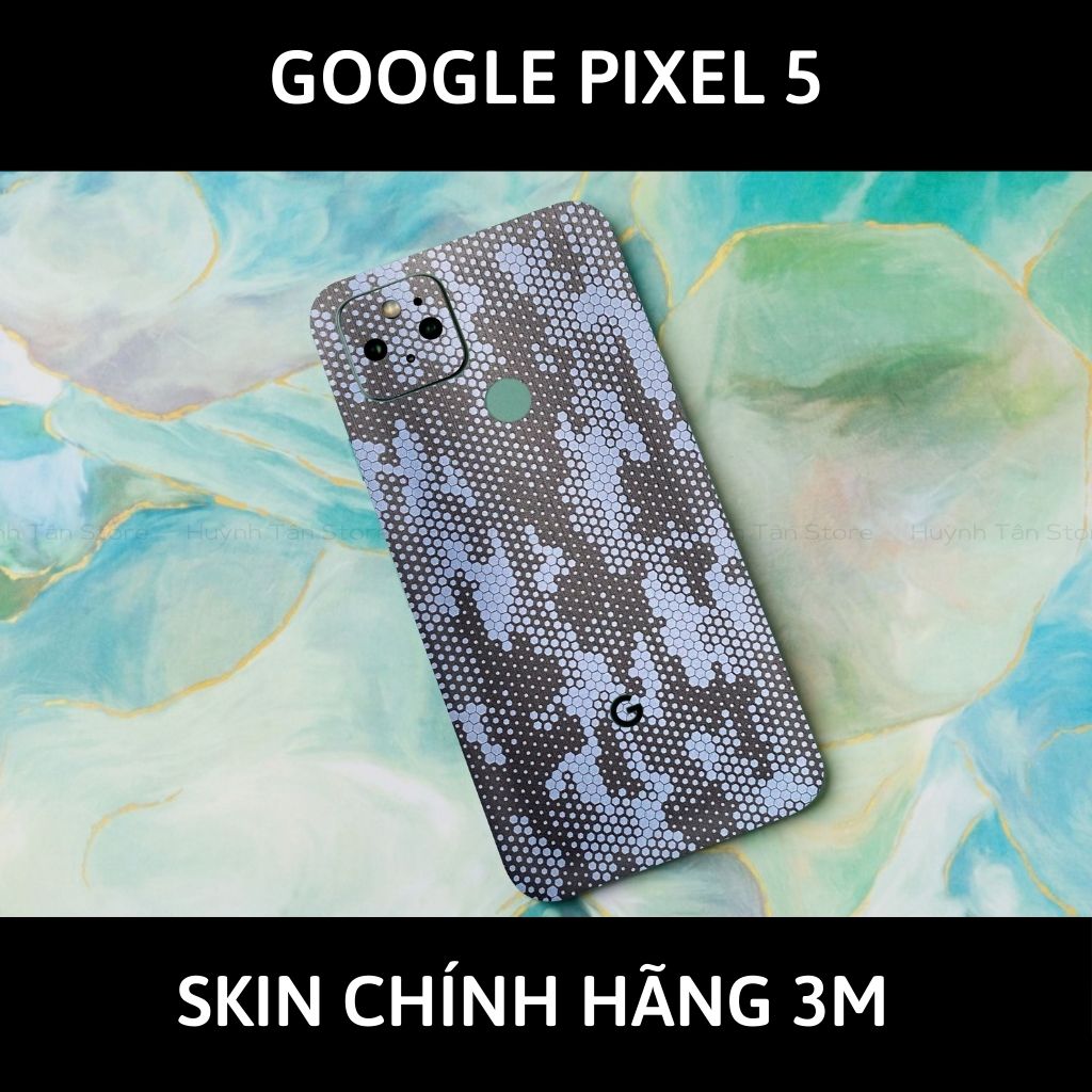 Skin 3m Google Pixel 5, Pixel 5A, Pixel 4A, Pixel 4A 5G full body và camera nhập khẩu chính hãng USA phụ kiện điện thoại huỳnh tân store - Mamba Light Blue - Warp Skin Collection