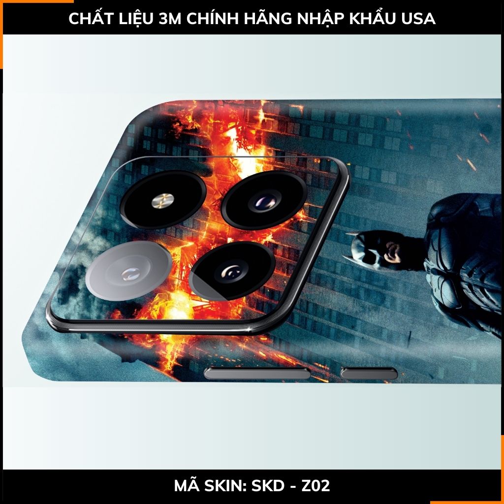 Dán skin điện thoại Xiaomi Mi 14 , Mi 14 Pro full body và camera nhập khẩu chính hãng USA in hình SUPER MAN - SKD Z02 phụ kiện điện thoại huỳnh tân store