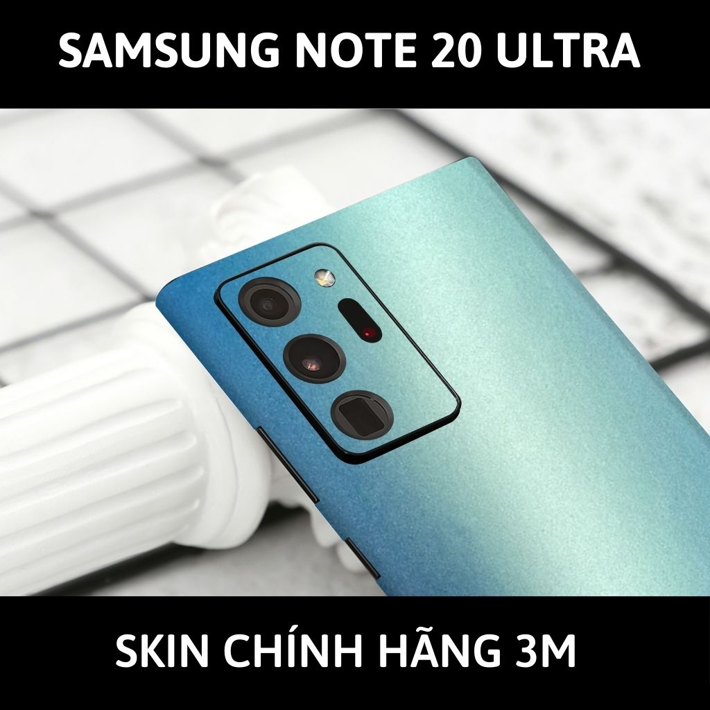 Skin 3m samsung galaxy note 20, note 20 ultra full body và camera nhập khẩu chính hãng USA phụ kiện điện thoại huỳnh tân store - Oracal Blue Yellow - Warp Skin Collection