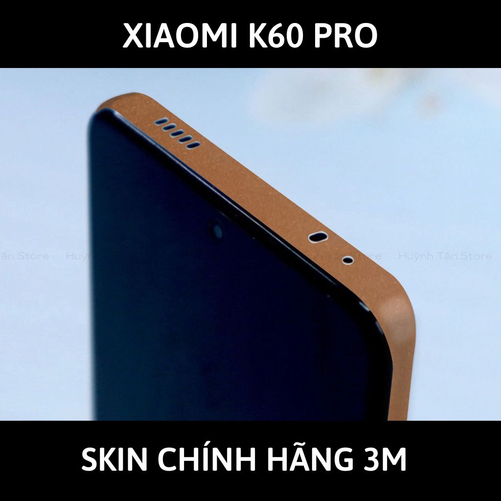 Skin 3m K60, K60 Pro full body và camera nhập khẩu chính hãng USA phụ kiện điện thoại huỳnh tân store - Caramel - Warp Skin Collection